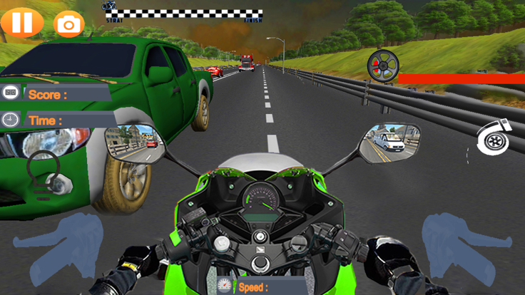 Moto Highway Traffic Racer截图1