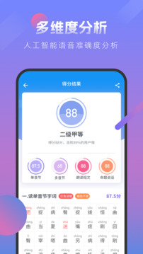 普通話考試截圖