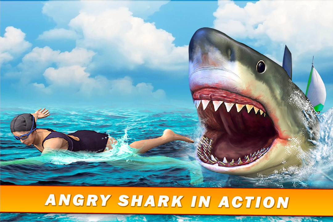 饥饿鲨鱼模拟截图1