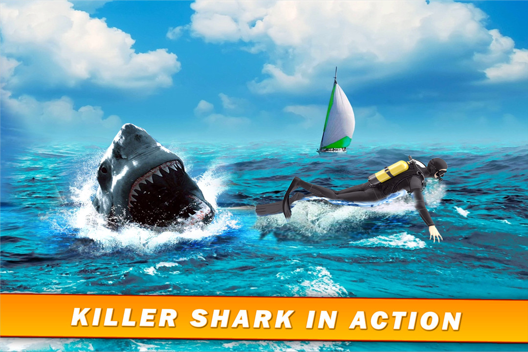饥饿鲨鱼模拟截图2