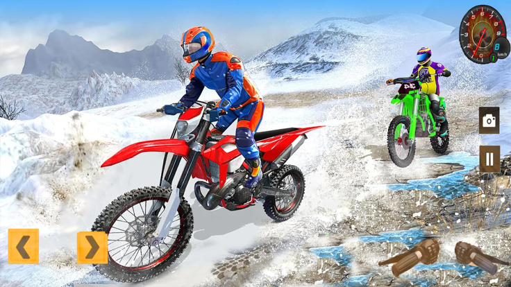 OffRoad Dirt Bike Snow Rider截图3