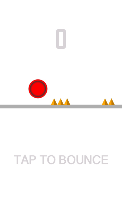 Bounce the Ball jumping game截图1