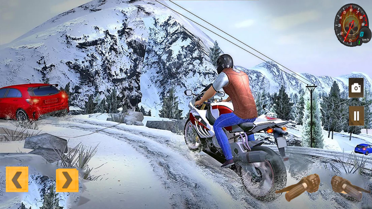 OffRoad Dirt Bike Snow Rider截图2