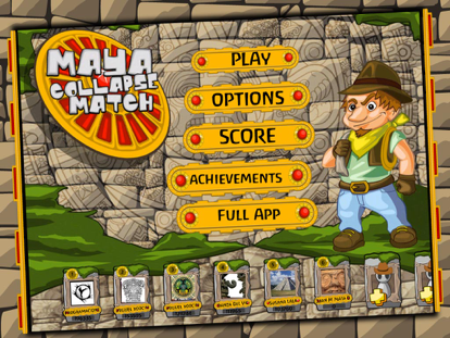 Maya Collapse Match  Lite截图1