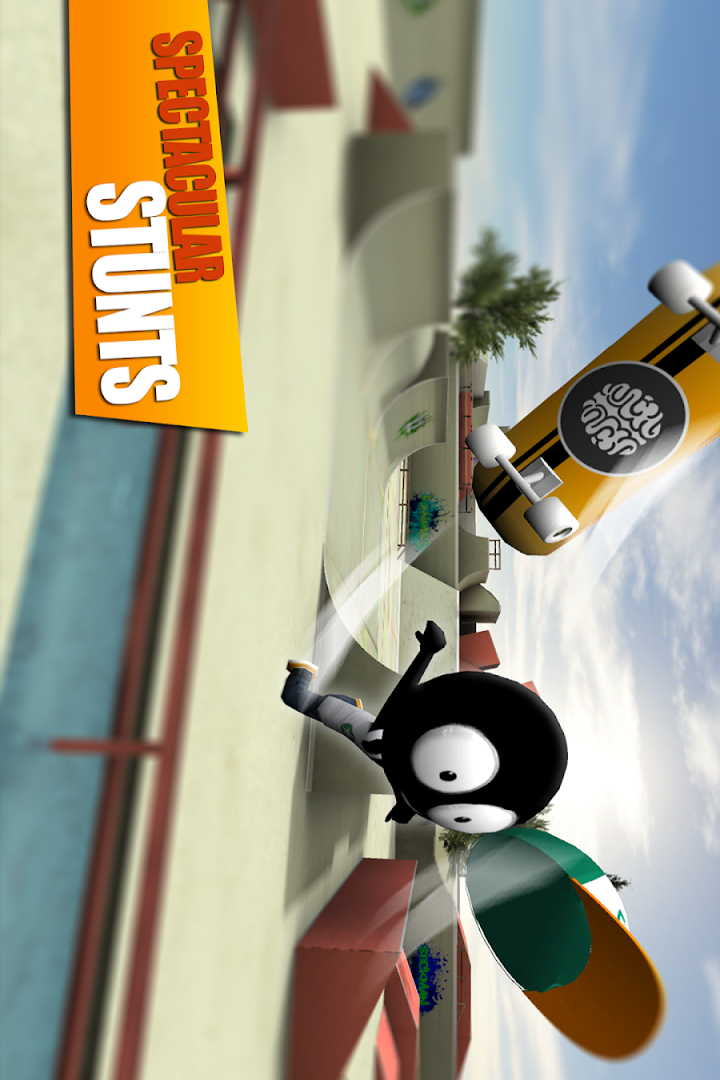 Stickman Skate Battle截图3