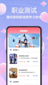 MBTI心理測試截圖