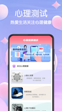 MBTI心理測試截圖