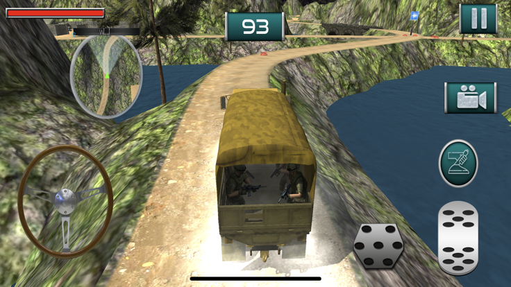 Army Truck Transport In War截图2