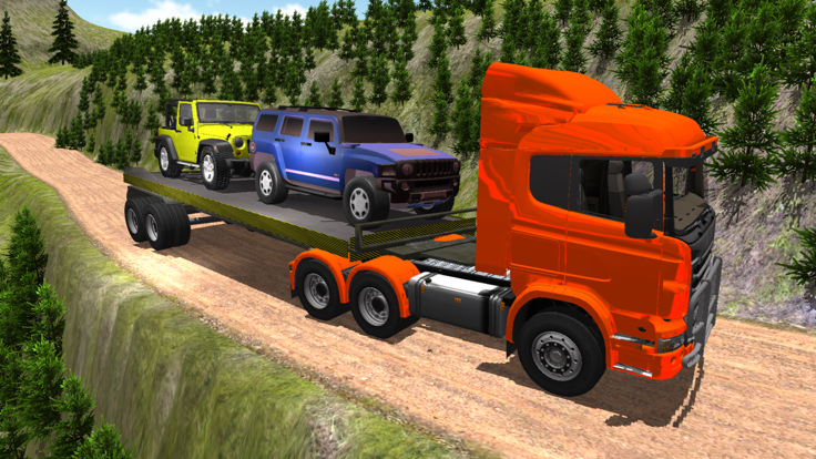 Heavy Truck Transport Game 3d截图3