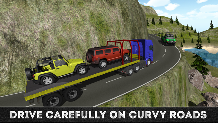 Heavy Truck Transport Game 3d截图2