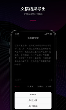 聲音轉(zhuǎn)文字截圖