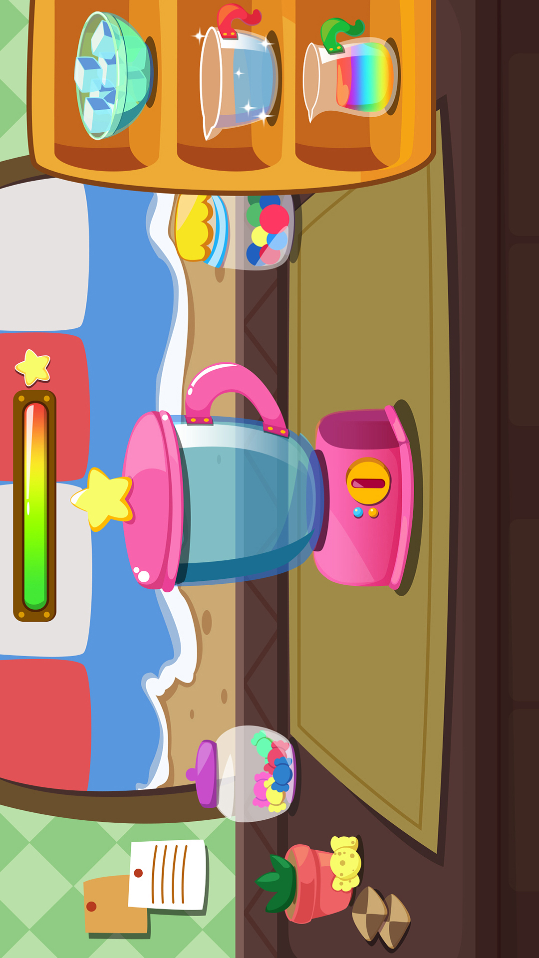 女生廚房烹飪截圖預覽