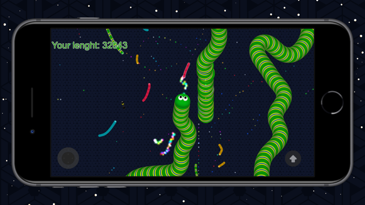 Wormio Snake Slither Worm截图3