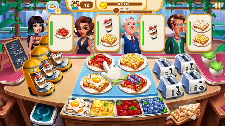 Cooking Island Food Games截图2