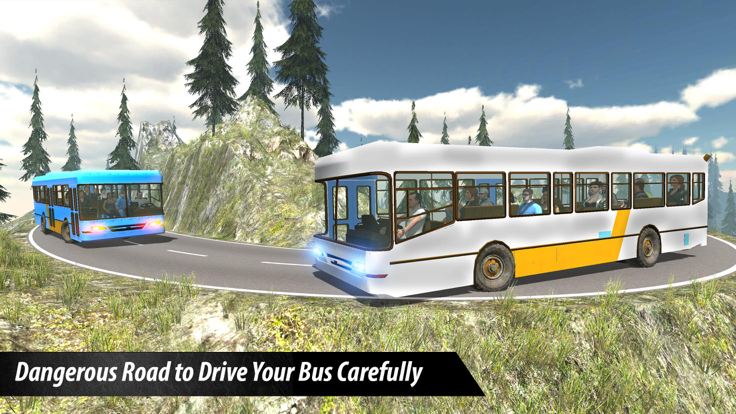 Offroad BUS Hill Climbing截图2