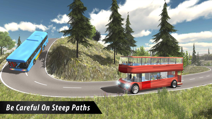 Offroad BUS Hill Climbing截图4