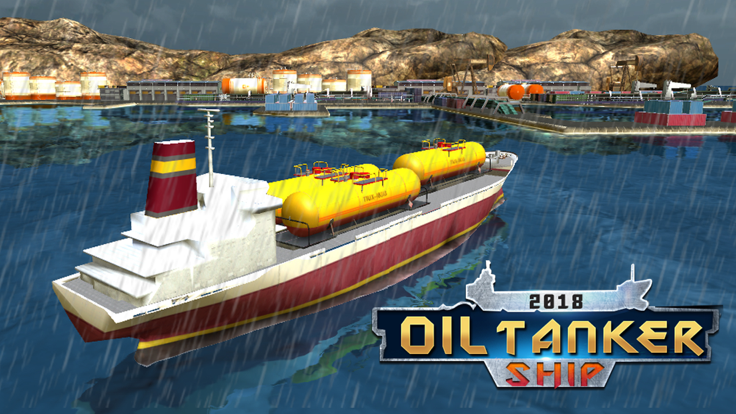 Oil Tanker Cargo Ship Sim 3D截图5