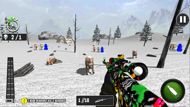 Sniper Shooter 3D Deer Hunter截图1