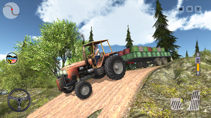 Offroad Farming Tractor Cargo截图1