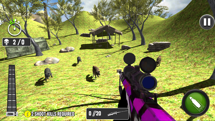 Sniper Shooter 3D Deer Hunter截图2