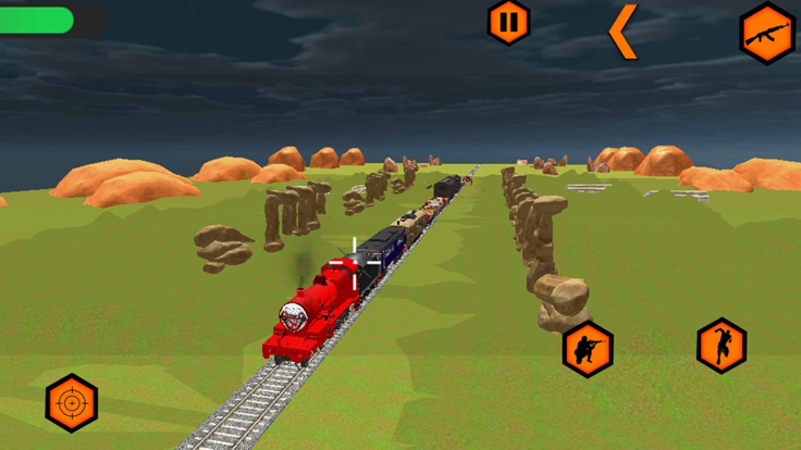 Choo Choo Train Horror Games截图4