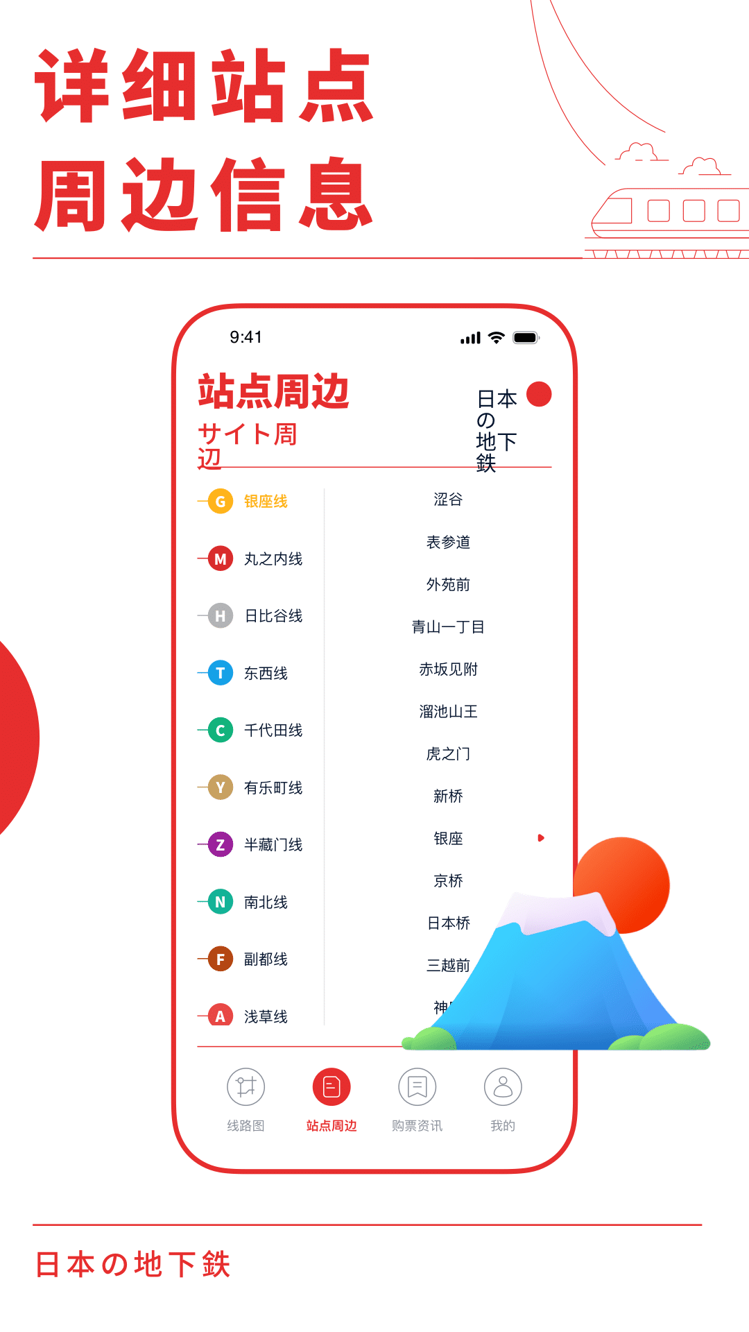 日本地铁通v1.0.0截图3