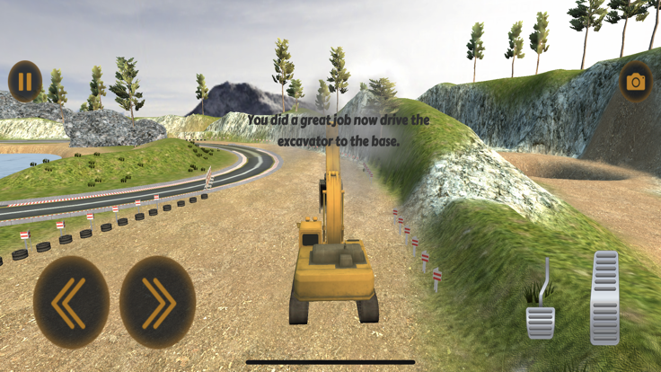 Excavator Crane Driving Sim截图5