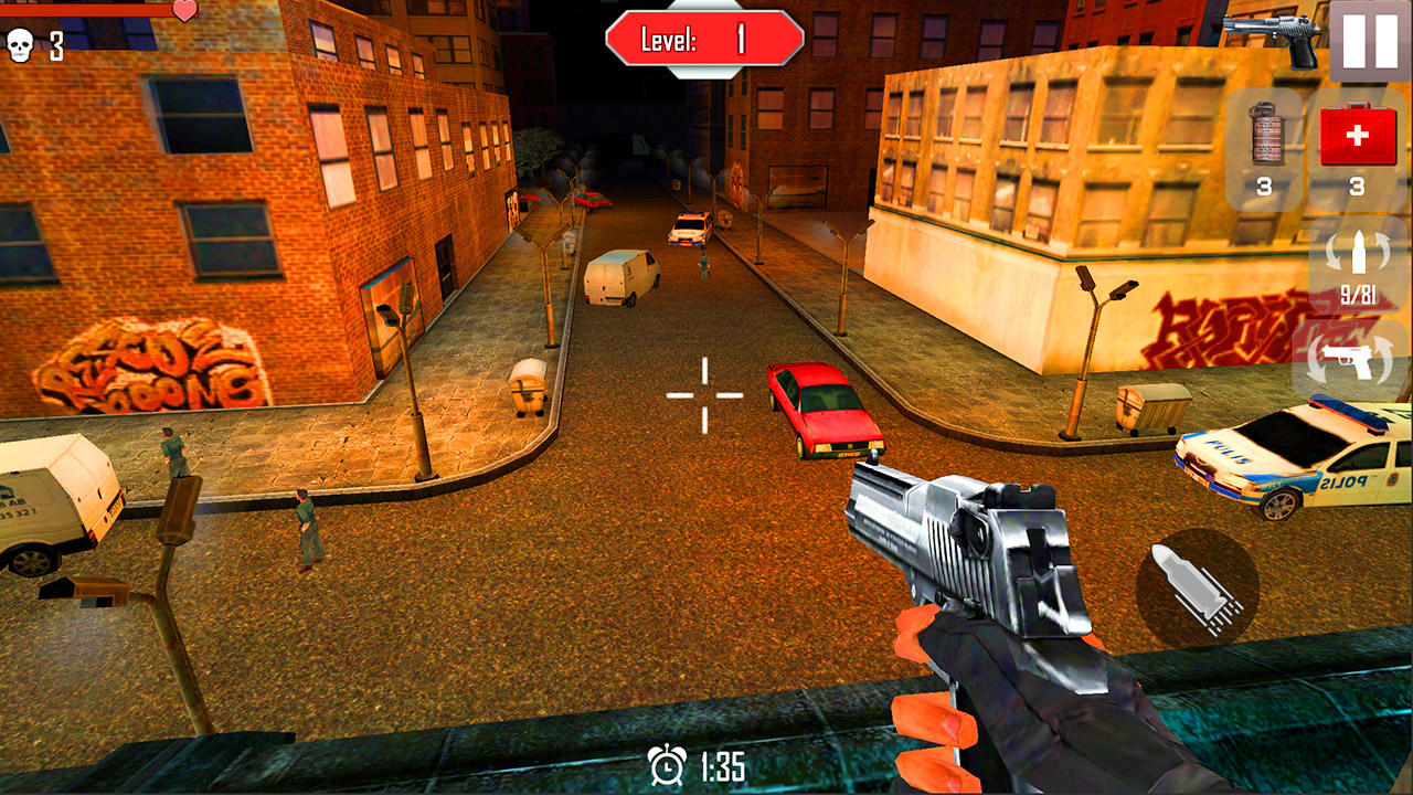 狙击杀手3D现代城市战争截图4