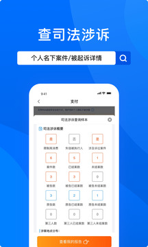 信用查詢截圖