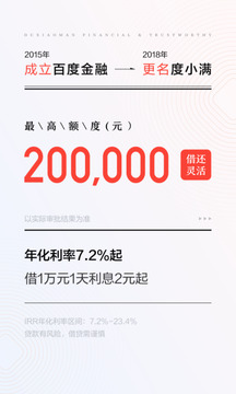 度小滿金融截圖