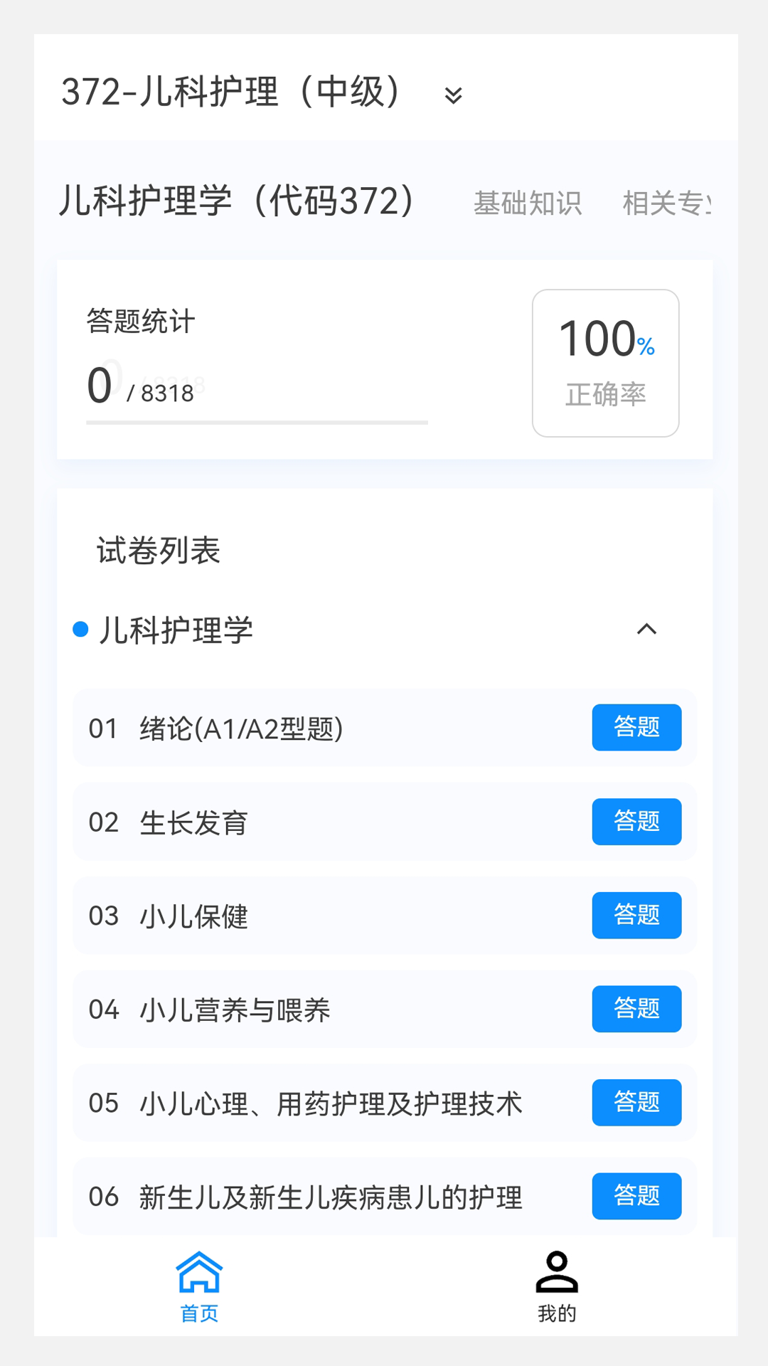 主管护师100题库v1.1.0截图1