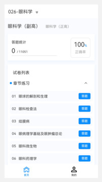 眼科學(xué)新題庫截圖