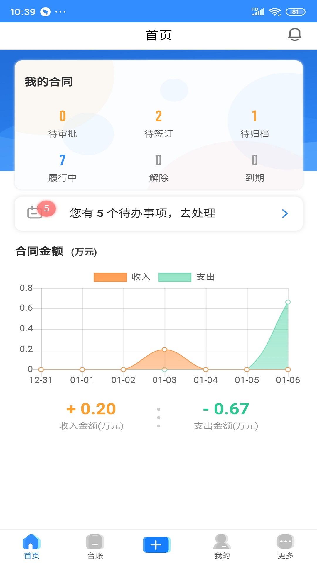 合同管家v1.5.0截图4