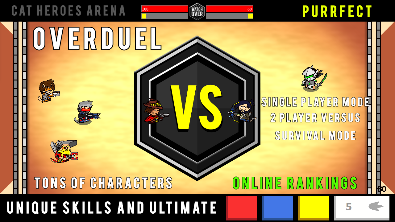 OVERDUEL : Cat Heroes Arena截图4