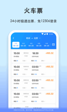 汽車票截圖