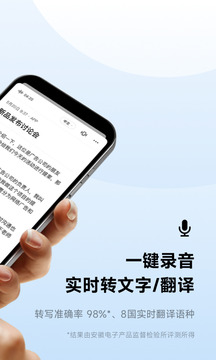 訊飛聽見錄音轉(zhuǎn)文字截圖