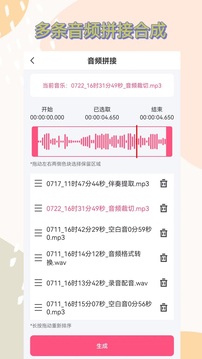 視頻提取音頻截圖