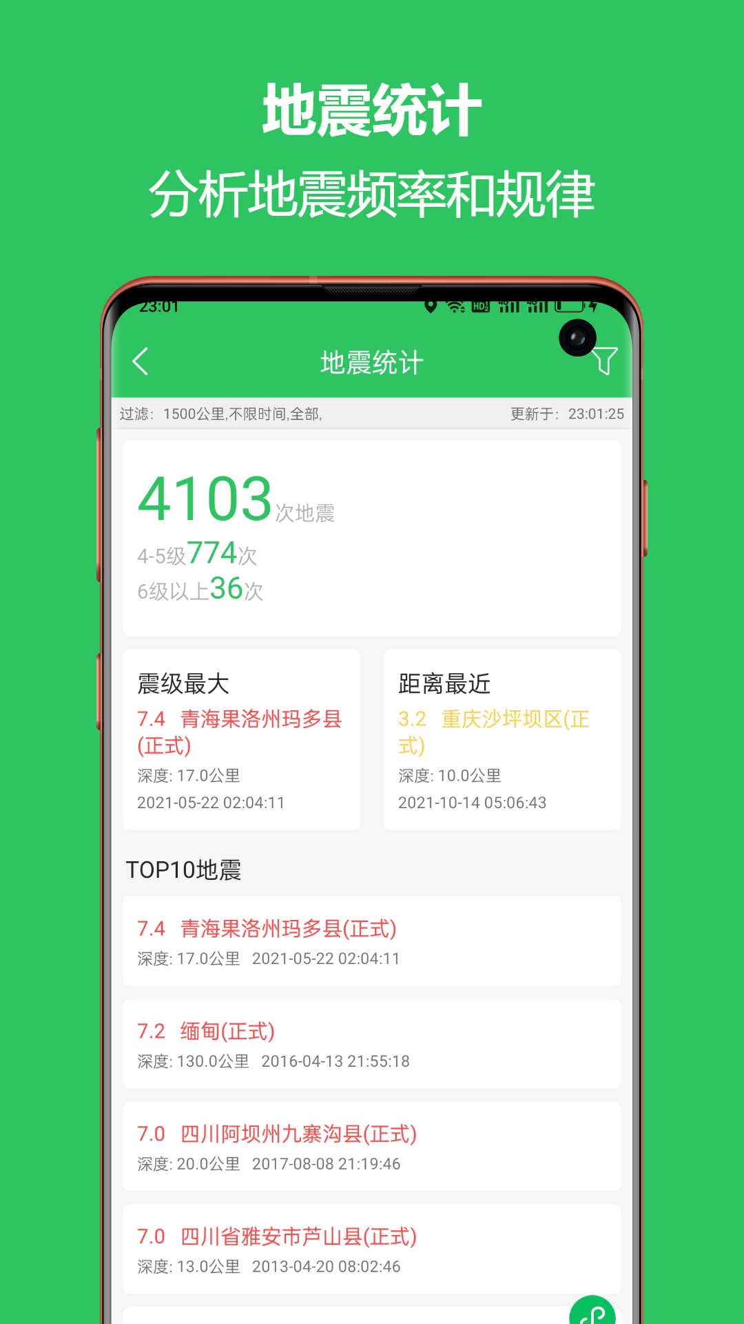 地震预警助手v2.5.01截图1