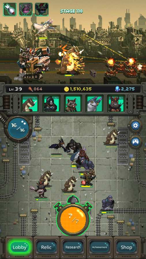 World Beast War: Destroy the World in an Idle RPG截图2