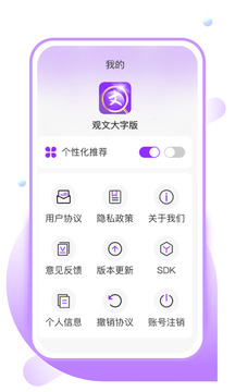 觀文大字版截圖