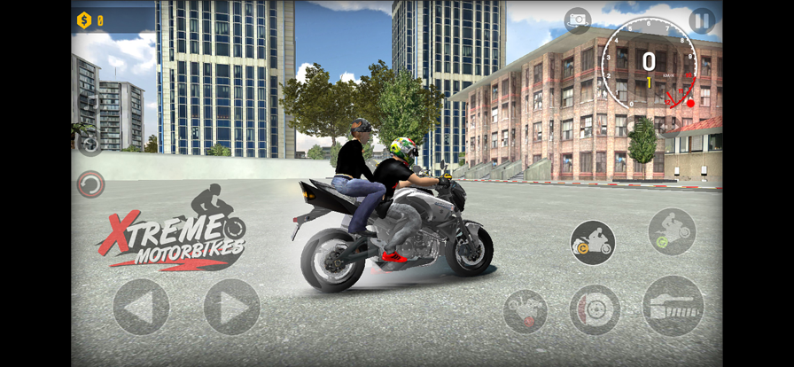 Xtreme摩托车赛车游戏真正的特技自行车比赛模拟器截图5