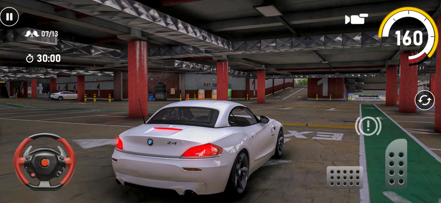 汽车驾驶学校模拟器3D：城市赛车游戏截图3
