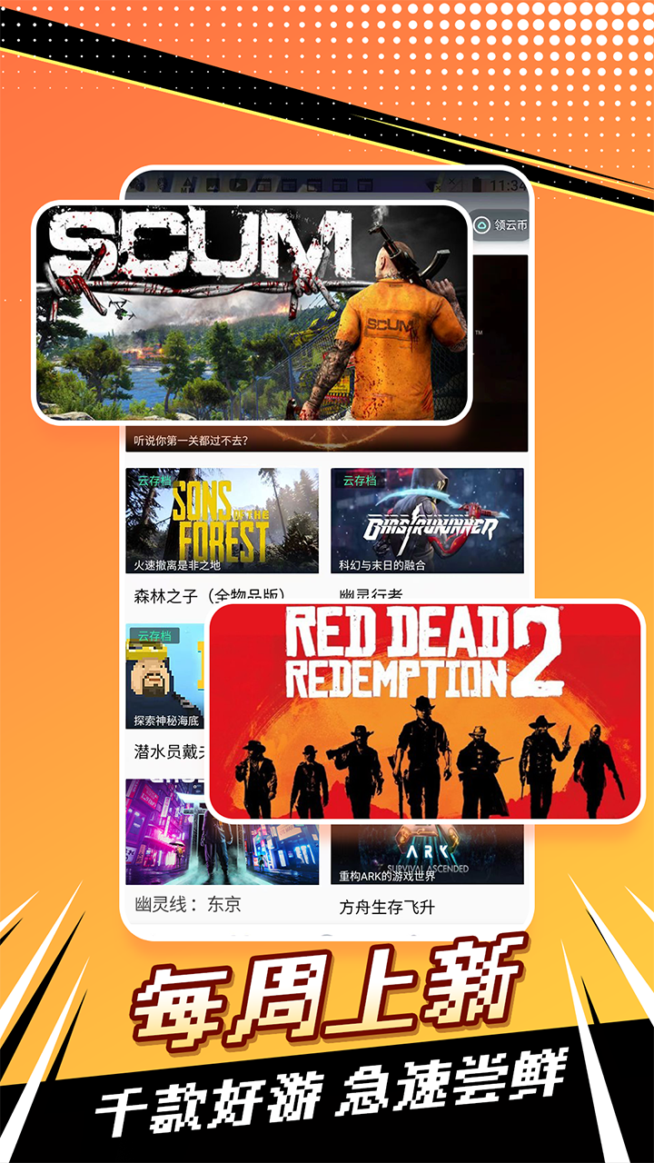 飛鴿云游戲截圖預(yù)覽