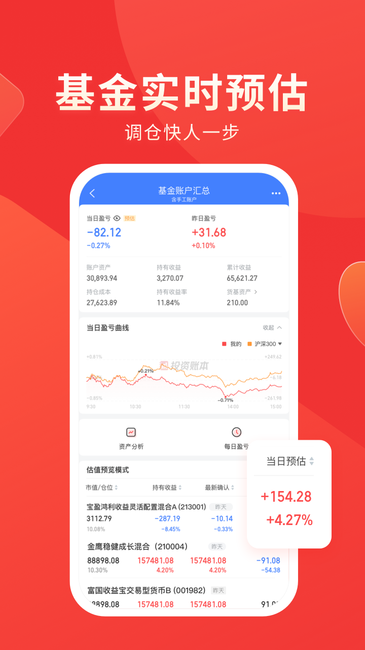 同花順投資賬本截圖預覽