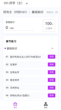 初級藥士原題庫截圖