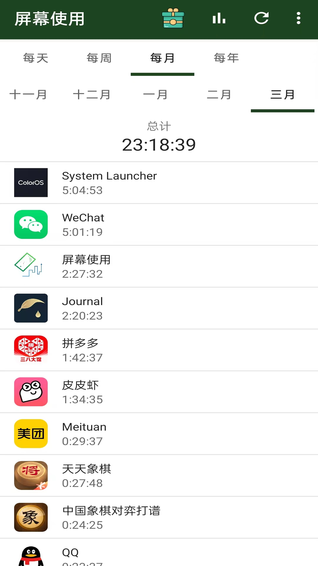 屏幕使用v1.0.3截图3