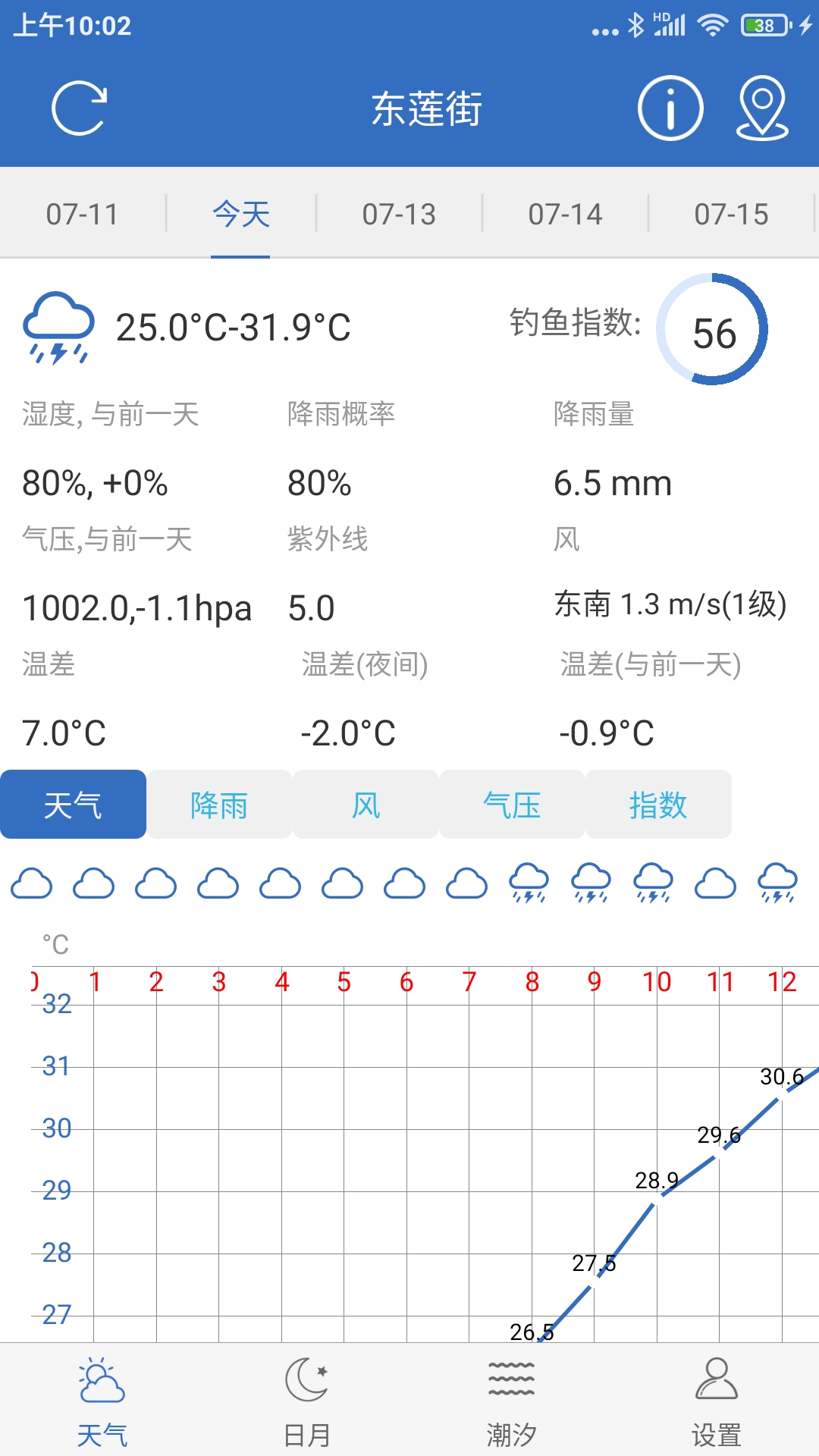 钓鱼天气v4.3截图5