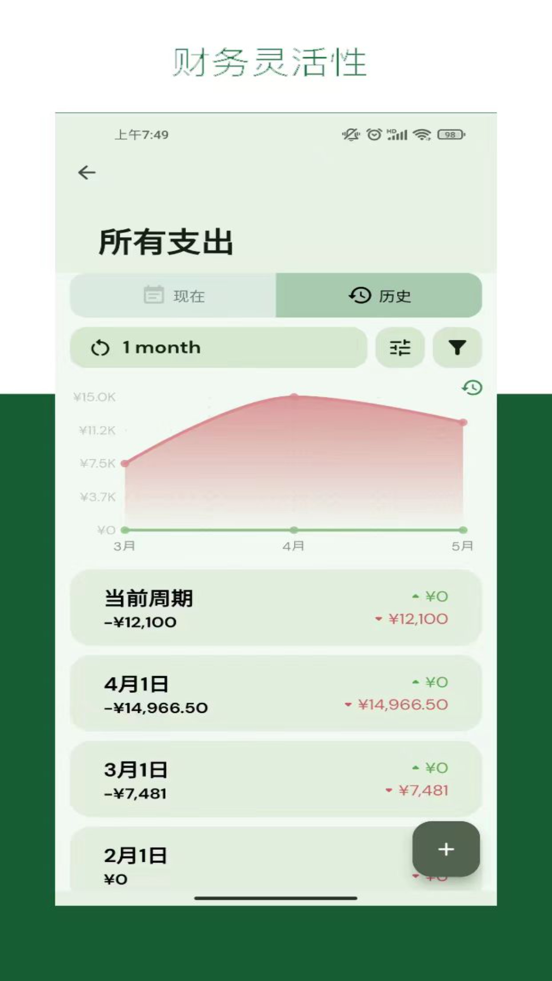 阳光记账v1.0.0截图4