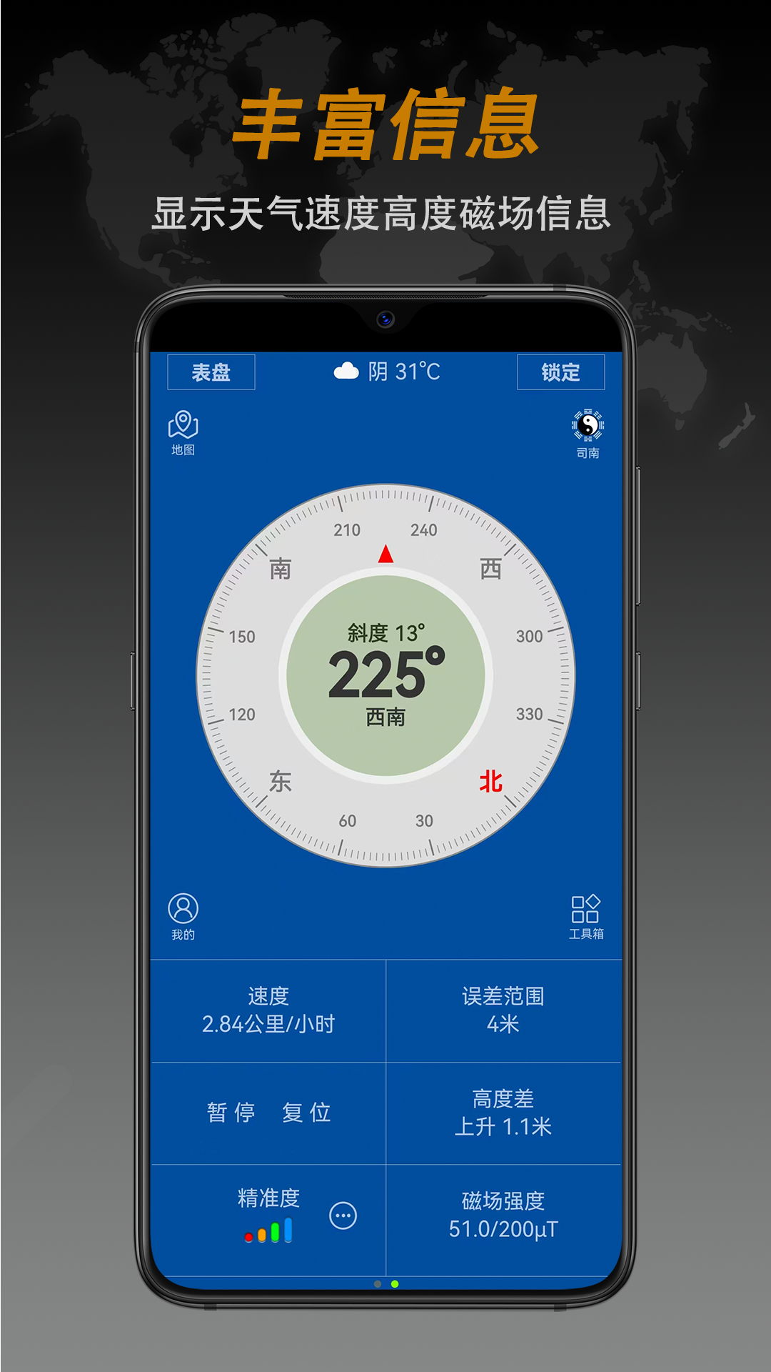 指南針截圖預覽