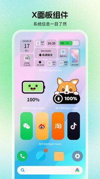 組件島Widget Island截圖
